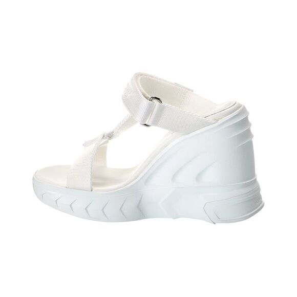 Givenchy Strap Wedge Sandal, White - Picture 2 of 5